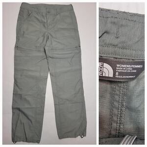 The North Face Pants Womens Size 8 Drawstring Nylon Pockets Adjustable Length